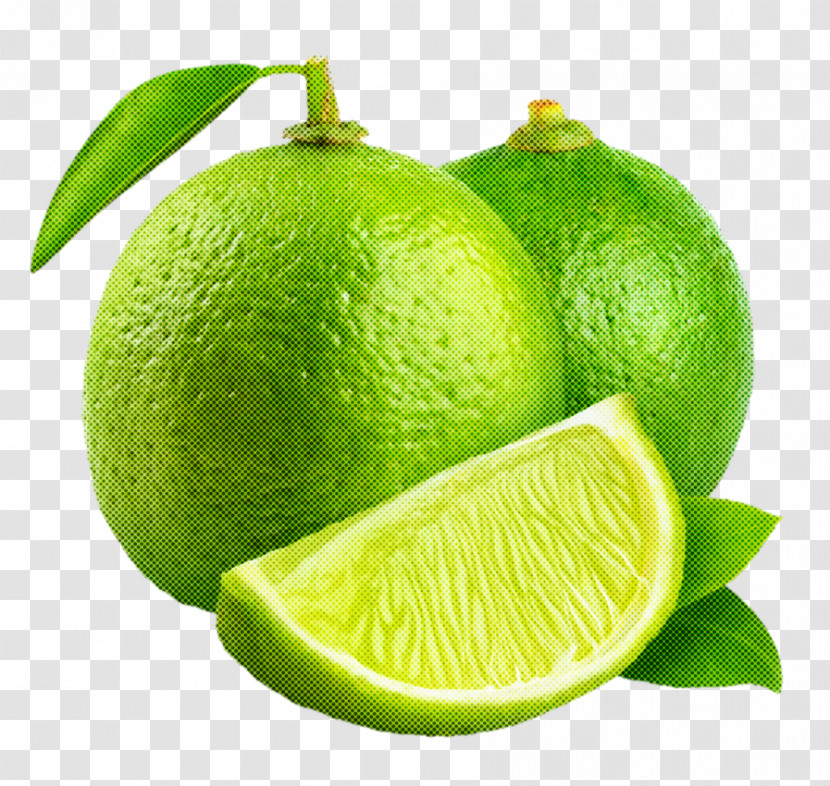 Persian Lime Fruit Lemon Peel Sweet Lemon Transparent PNG