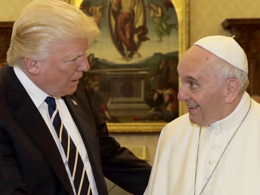 Donald Trump Vatican City President Of The United States Pope - Cardinal - Francis Transparent PNG