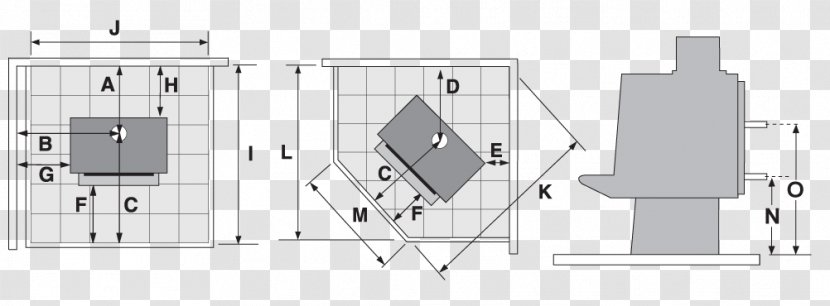 Architecture Floor Plan Furniture Pattern - Chimney Diagram Transparent PNG
