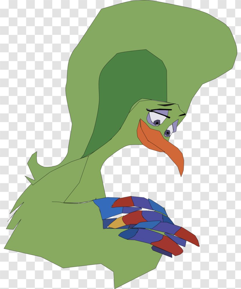 Iago Duck Aladdin Character - Flightless Bird Transparent PNG