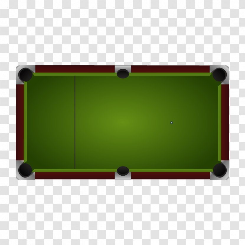 English Billiards Billiard Table Blackball Eight-ball - Pool - Blue Tables Transparent PNG