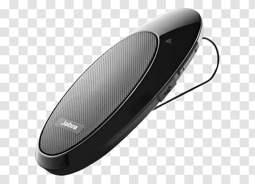 Jabra Bluetooth Headset Headphones Audio Equipment - Silhouette Transparent PNG