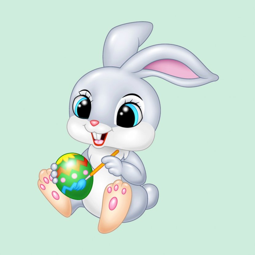Easter Bunny - Vertebrate - Creative Transparent PNG