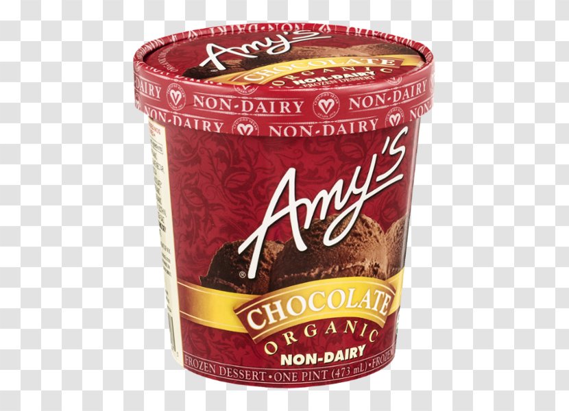Dairy Products Organic Food Milk Substitute Amy's Kitchen Mint Chocolate Chip Transparent PNG