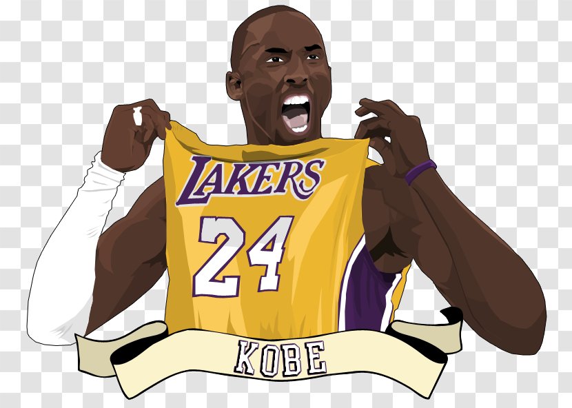 Kobe Bryant Los Angeles Lakers Basketball Clip Art - Logo - Cliparts Transparent PNG