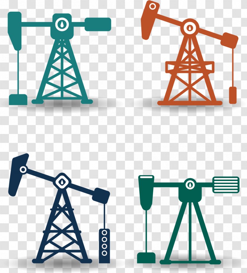 Oil Platform Petroleum Drilling Rig Well - Industry - Production Method Transparent PNG