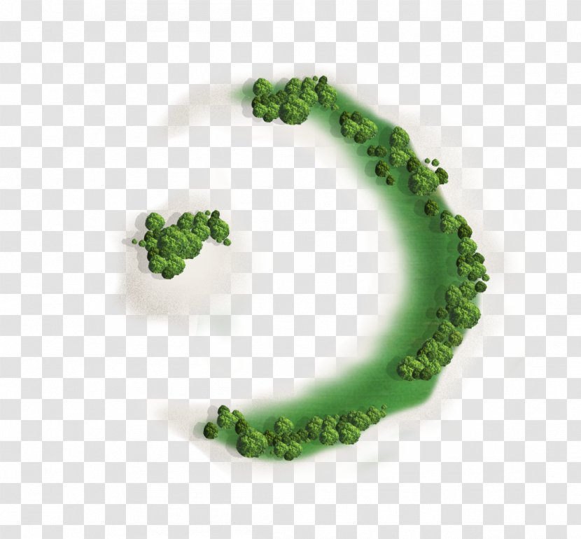 Landscape Island Computer File - Green - Xingyue Transparent PNG