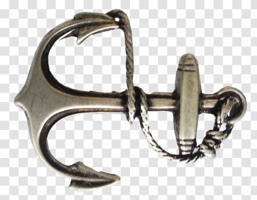 Silver Belt Buckles Anchor - Information Transparent PNG