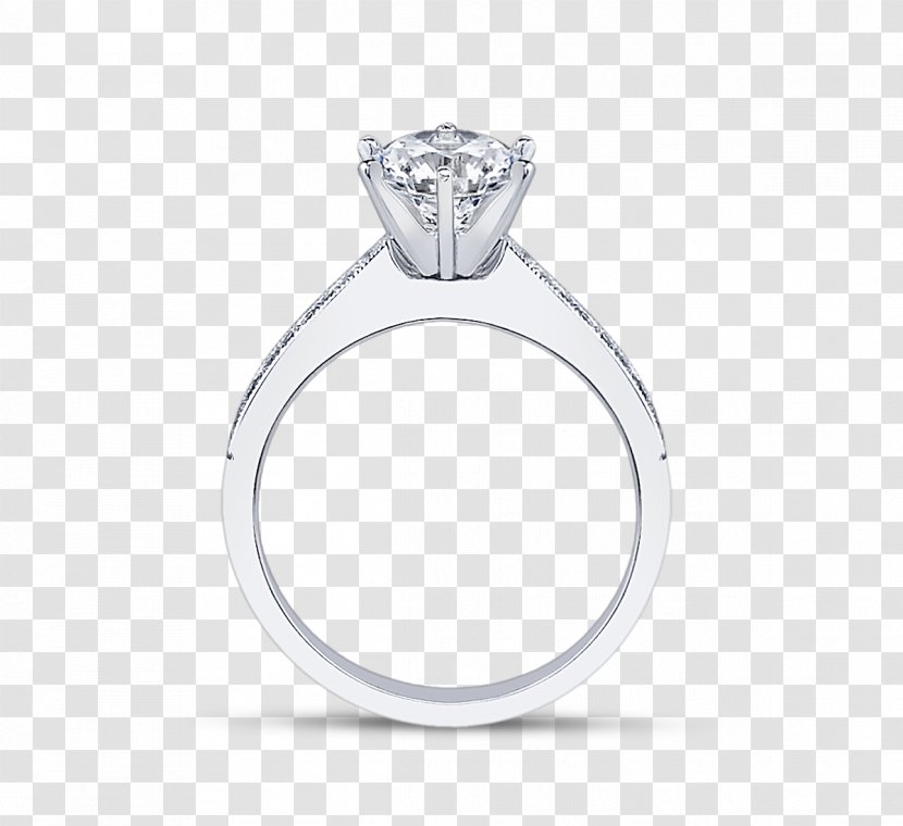 Engagement Ring Bezel Diamond Gold - Brilliant Transparent PNG