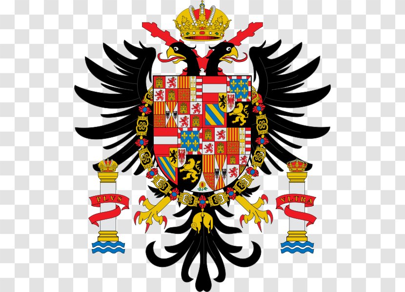 Spanish Empire Coat Of Arms Spain Charles V, Holy Roman Emperor Escutcheon - Symbol - Sofia Transparent PNG