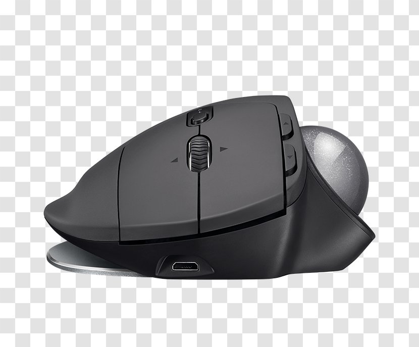 Computer Mouse Keyboard Trackball Logitech MX ERGO Transparent PNG