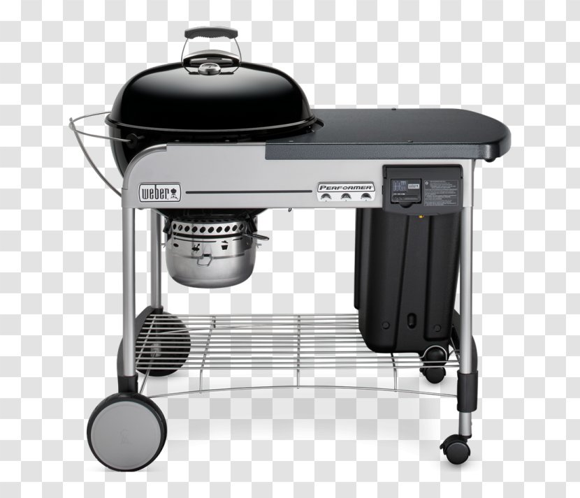 Barbecue Weber Performer Deluxe GBS - Kitchen Appliance - Gbs 57 Cm Nero Accensione Gas 15501998 Premium Weber-Stephen ProductsBarbecue Transparent PNG