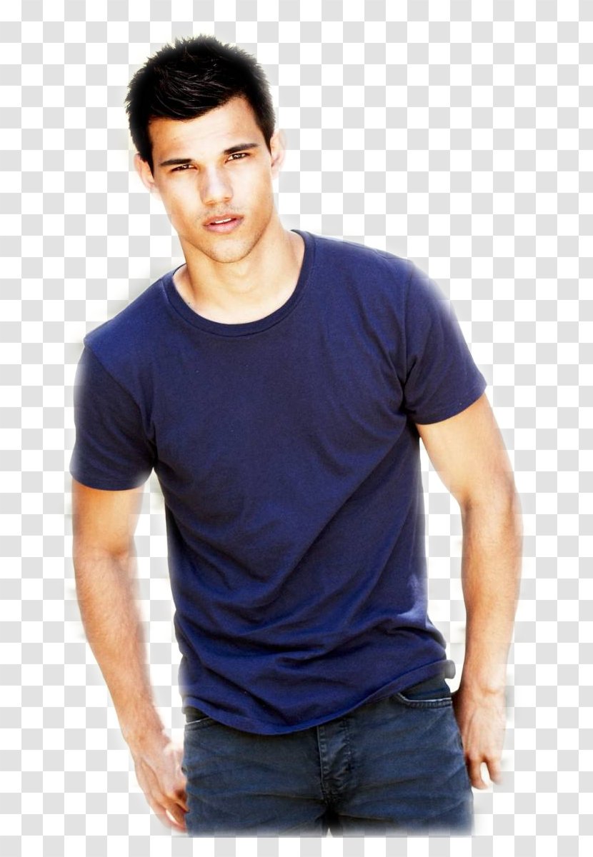 Taylor Lautner T-shirt The Twilight Saga - T Shirt Transparent PNG