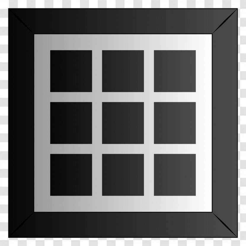 Calendar Clip Art - Black - Tile Transparent PNG