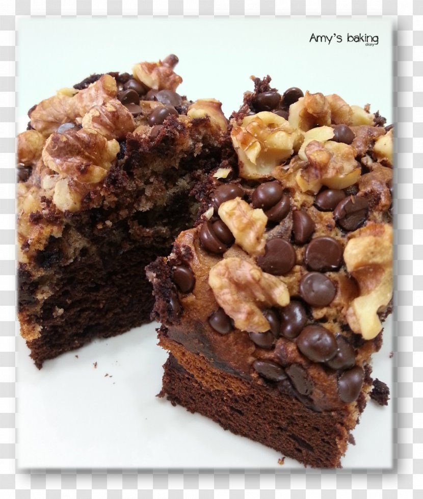 Chocolate Brownie Snack Cake German Fudge Baking - Dessert Transparent PNG