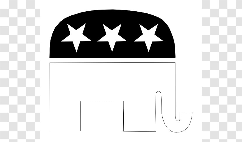 Republican Party Free Content Clip Art - White - Cliparts Transparent PNG