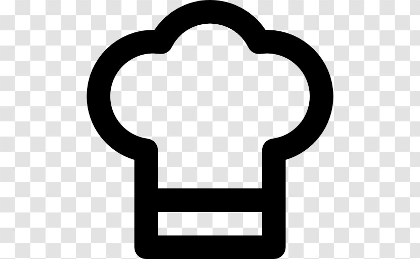 Chef's Uniform Food Cooking - Black And White - Chef Cuisine Transparent PNG