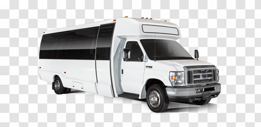 Airport Bus Luxury Vehicle Ford E-Series Limousine - Chauffeur - Parking Lot Transparent PNG