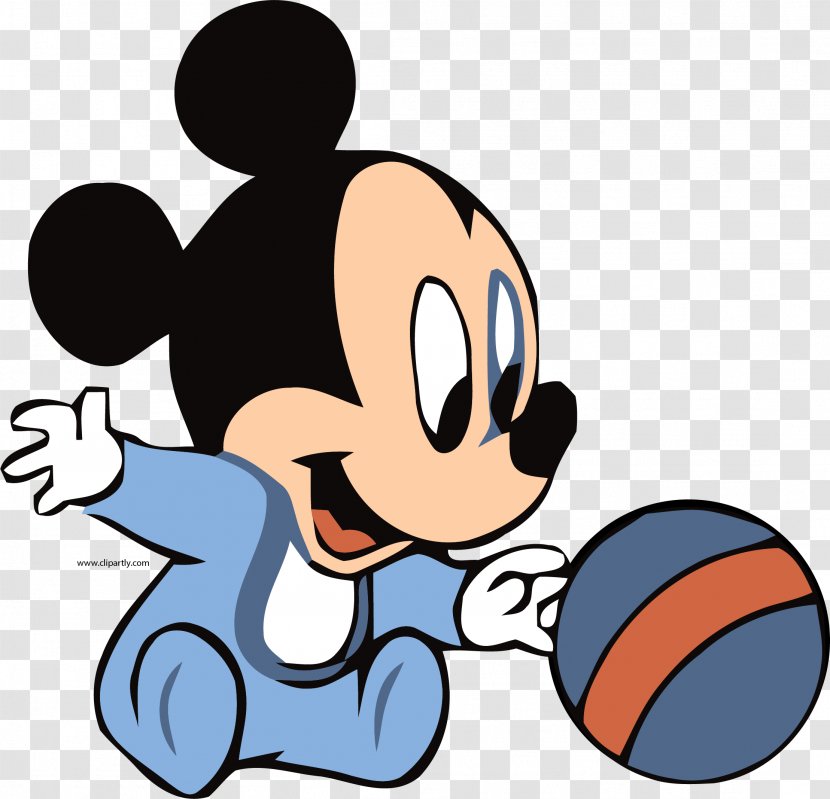 Mickey Mouse Minnie Infant Clip Art - Artwork Transparent PNG