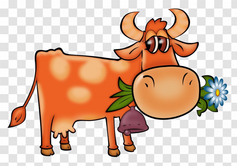 Cattle Sheep Clip Art - Dairy Cow Transparent PNG