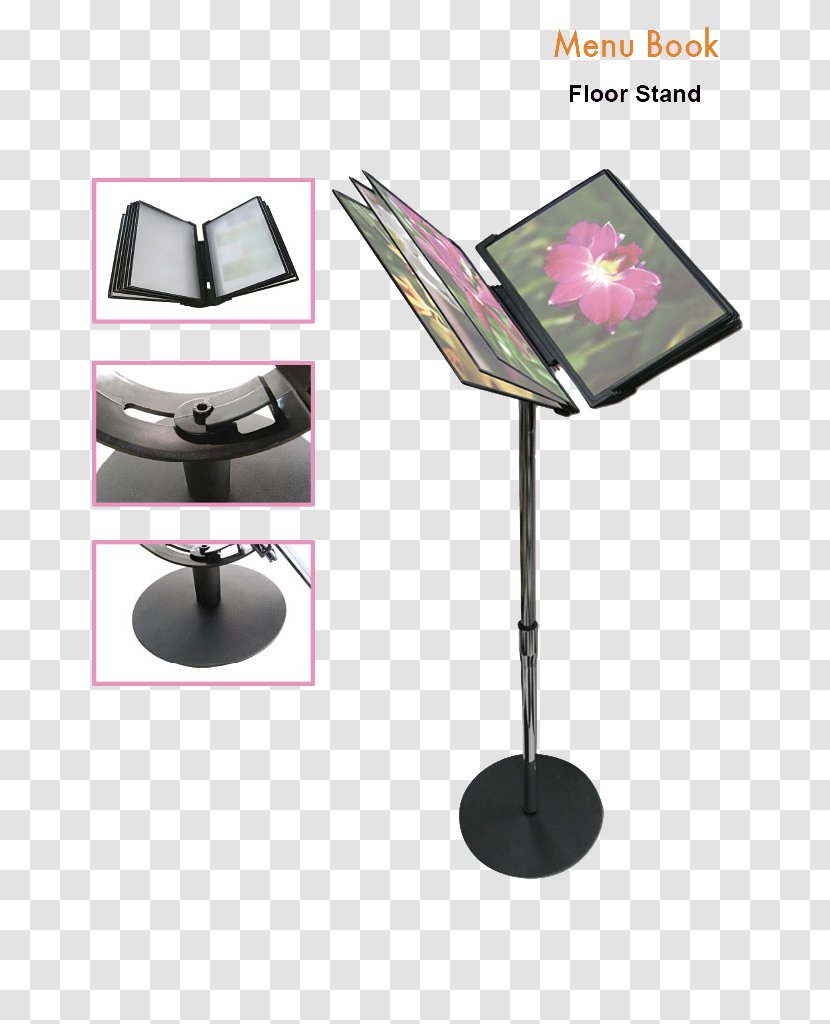 Display Stand Menu Brochure Poster - Multimedia Transparent PNG