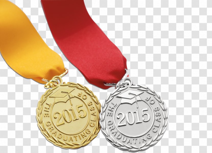 Gold Medal Graduation Ceremony Award - Gown Transparent PNG