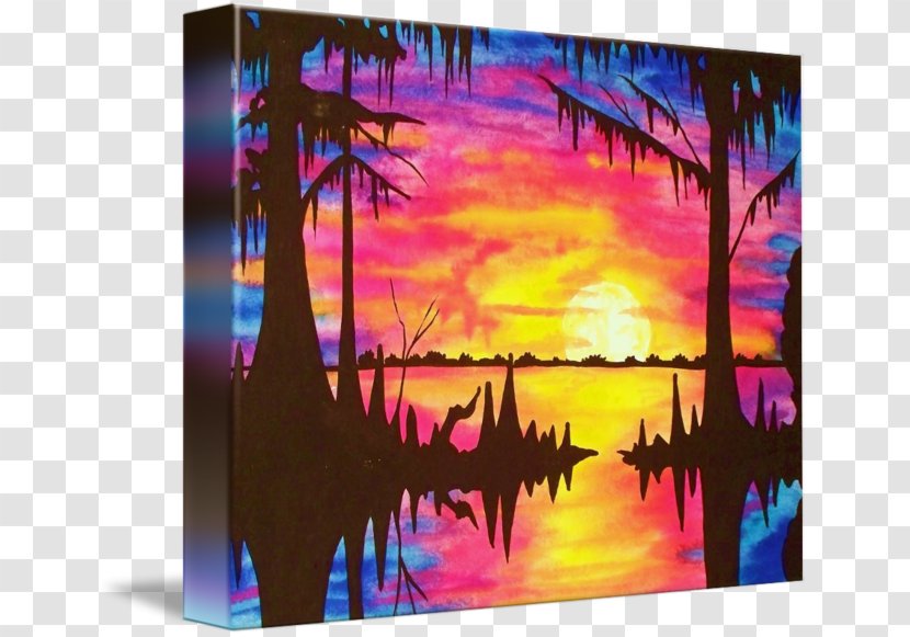 Sailor Tattoos Painting Color Sunset - Swamp Transparent PNG