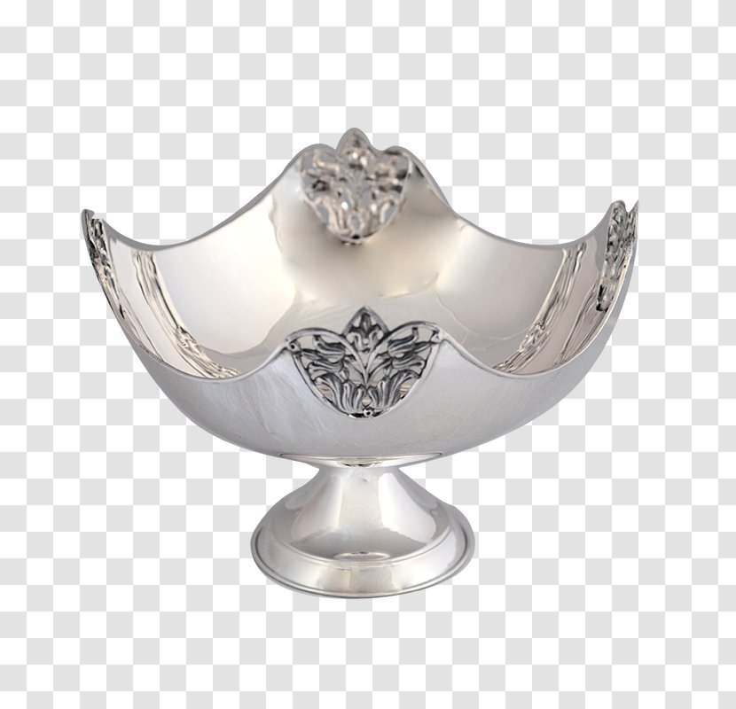 Silver Vase Tableware Bowl Empire Style Transparent PNG