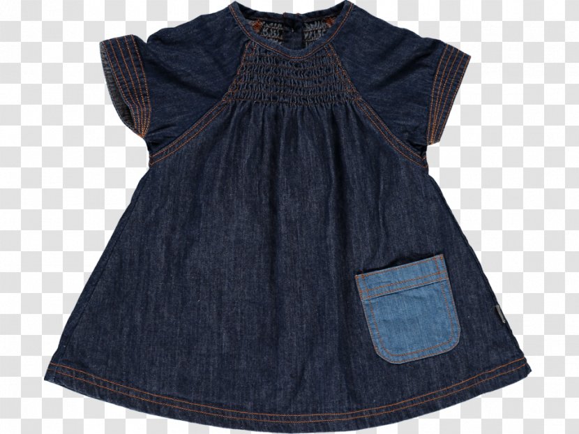 Denim Sleeve Jeans Blouse Dress Transparent PNG