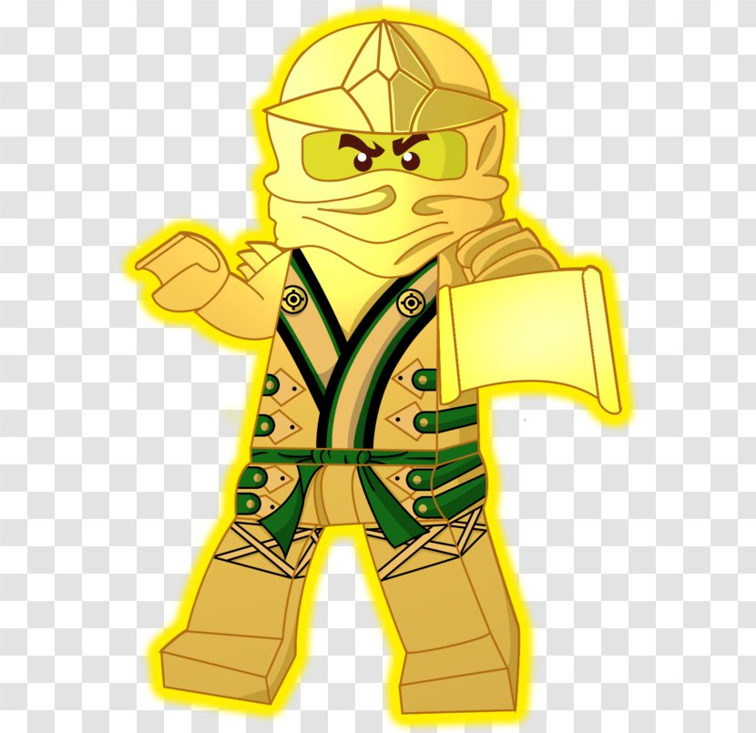 Ninja Cartoon - Lloyd Montgomery Garmadon - Yellow Transparent PNG