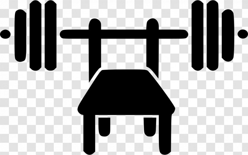 Bench Press Exercise Weight Training - Dumbbell - Vector Transparent PNG