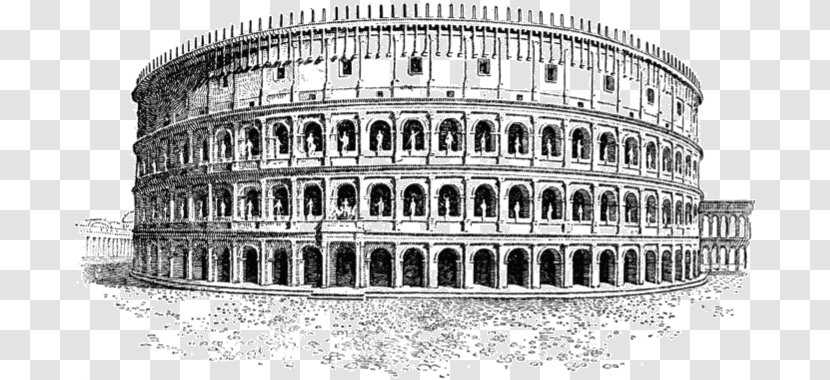Colosseum Roman Forum Historic Centre Of Rome Ancient Clip Art - Building Transparent PNG