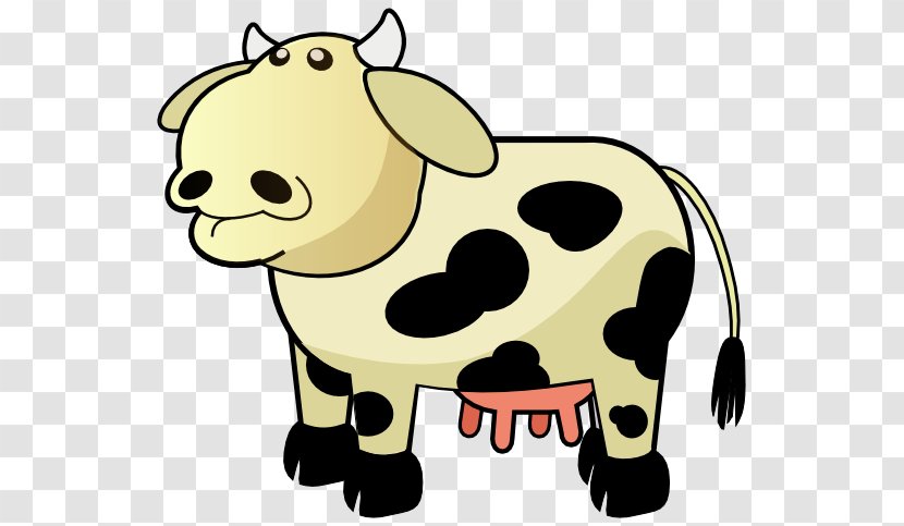 Guernsey Cattle Brahman Dairy Color Clip Art - Carnivoran - Free Cow Transparent PNG