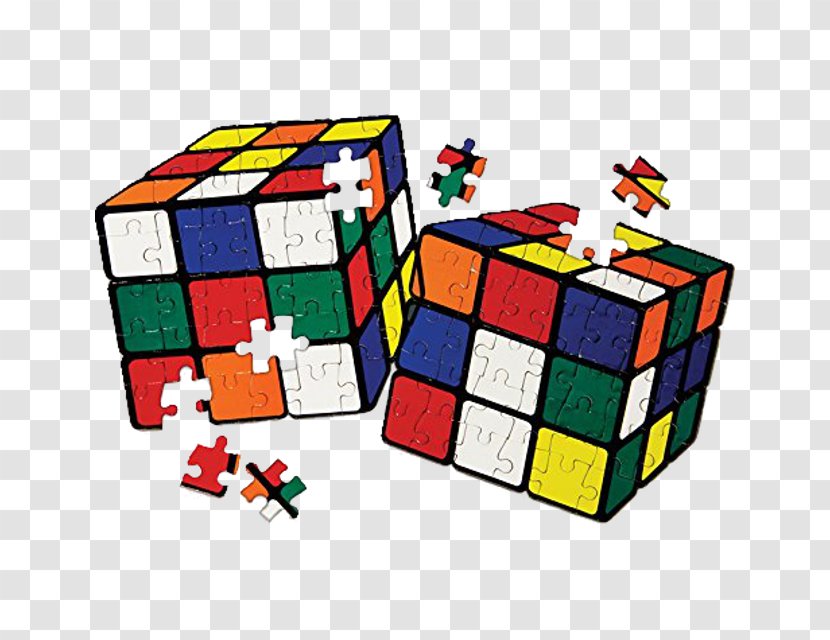 Jigsaw Puzzles Rubik's Cube Pocket - Wooden Block Transparent PNG