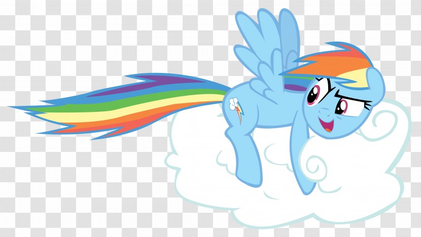 My Little Pony Rainbow Dash - Tree - Cloud Transparent PNG