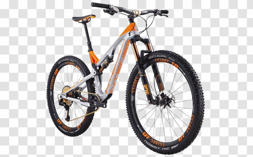 Single Track Mountain Bike Bicycle 29er Intense Cycles Inc. - Joe Breeze - Flight Helmet Carbon Fiber Transparent PNG