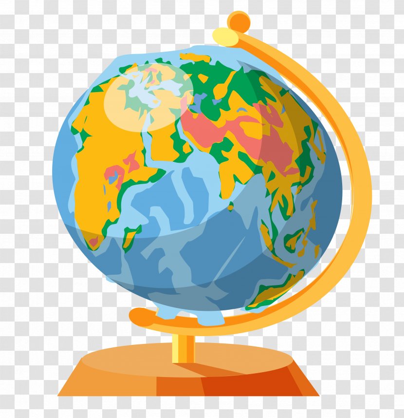 Illustration - World - Vector Globe Transparent PNG