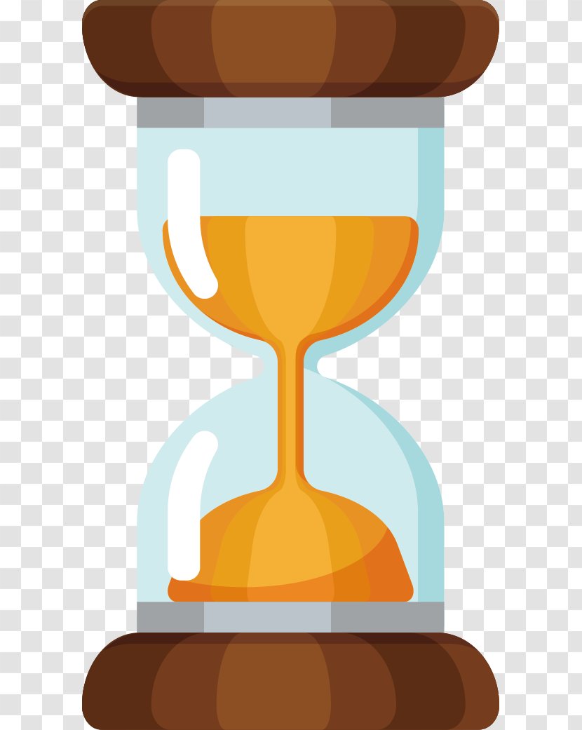 Hourglass Euclidean Vector - Drinkware - Hand-painted Transparent PNG