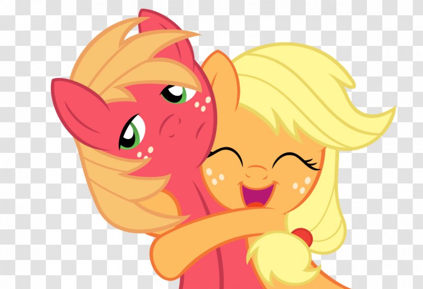 Pony Applejack Big McIntosh Pinkie Pie Fluttershy - Heart - Apple Transparent PNG