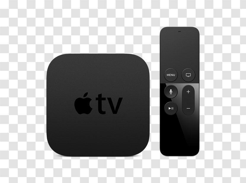 Apple TV (4th Generation) Television 4K - 4k Resolution Transparent PNG