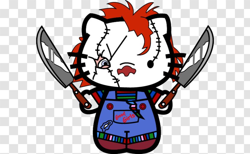 Chucky Hello Kitty Child's Play T-shirt Character - Butthead Transparent PNG
