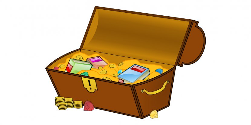 Buried Treasure Book Library Clip Art - Cartoon Transparent PNG