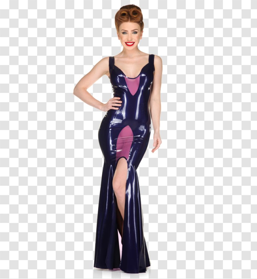 Evening Gown Latex Dress Clothing - Flower Transparent PNG