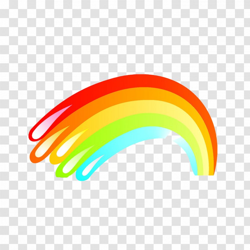 Paintbrush - Rainbow Transparent PNG