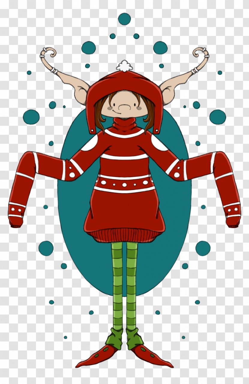 Santa Claus Christmas Elf Ornament - Silhouette - Great Smoky 13 0 6 Transparent PNG