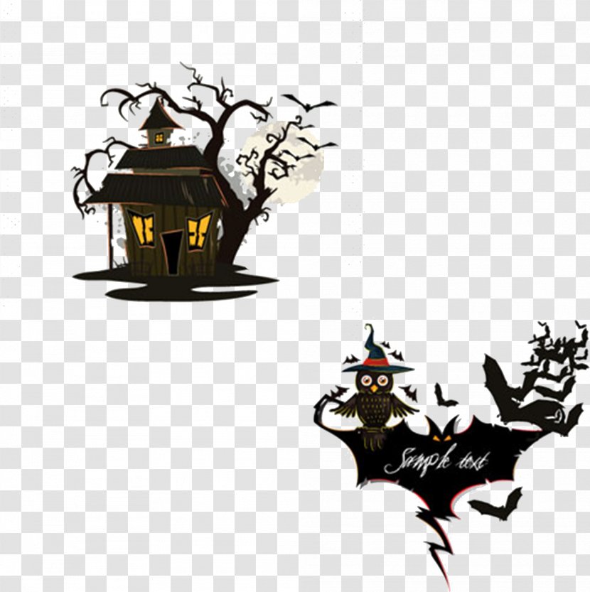 Vector Graphics Halloween Illustration Clip Art - Party - Spooky Transparent PNG