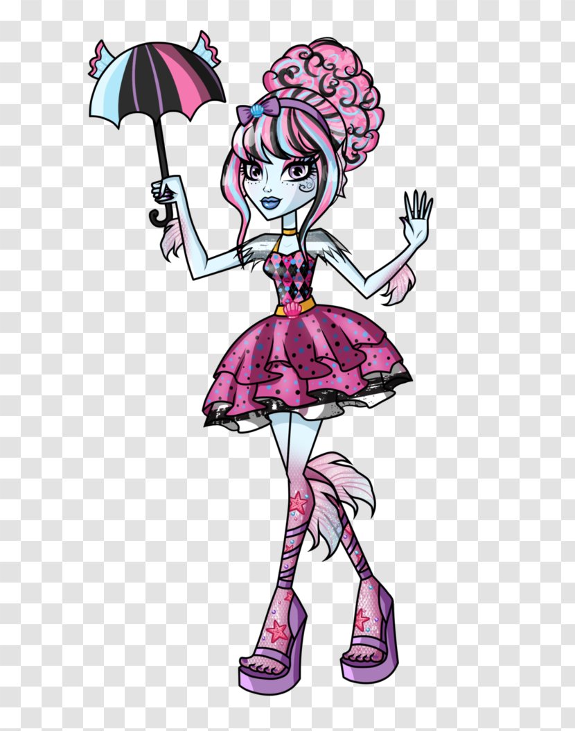 Monster High Art Frankie Stein Doll Freak - Silhouette - Chic Transparent PNG