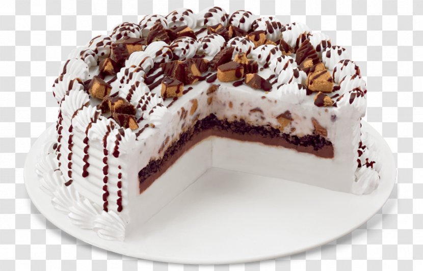 Reese's Peanut Butter Cups Pieces Ice Cream Cake - Nice Transparent PNG