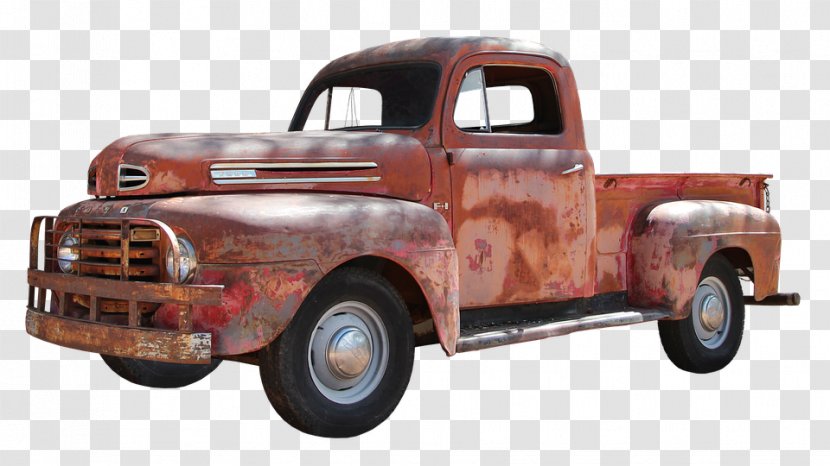 Classic Car Ford Mustang Pickup Truck Vintage - Model Transparent PNG