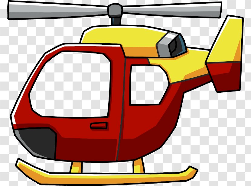 Radio-controlled Helicopter Scribblenauts Aircraft Clip Art Transparent PNG